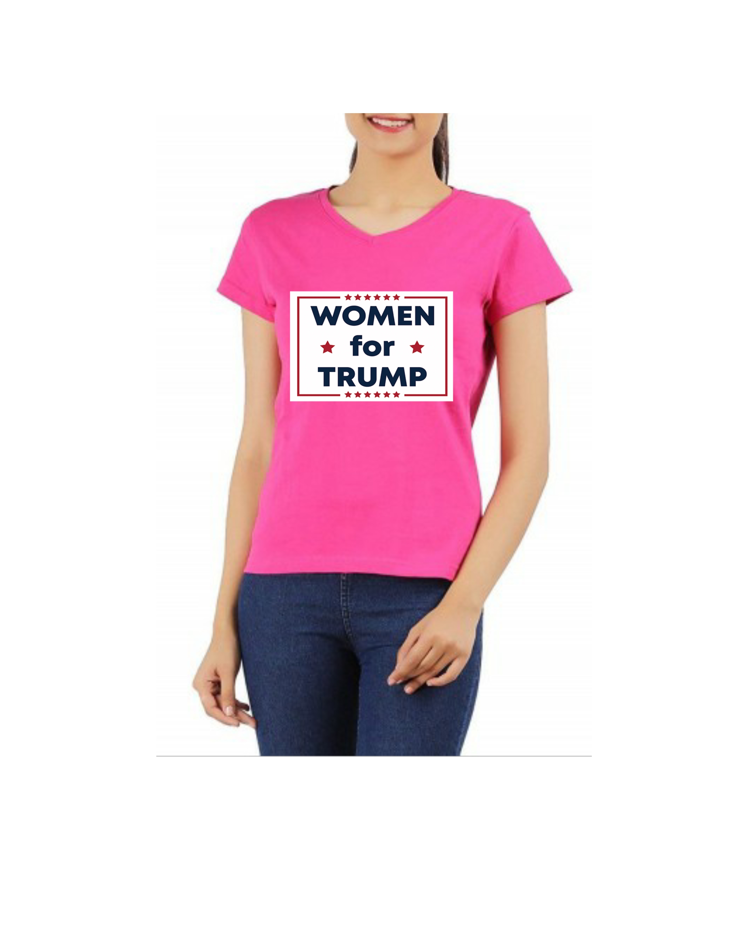 woman for trump t shirt